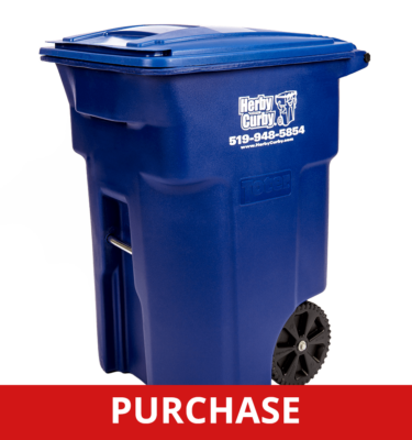 Busch Systems International 240772 Recycling Bin - 18 Gal - Blue