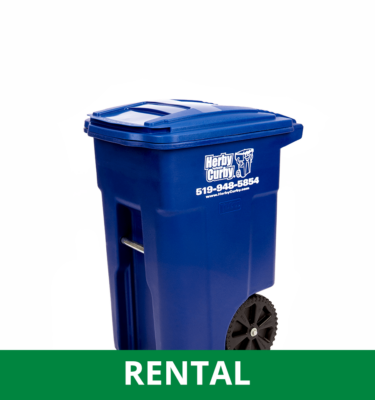 Trash Can – 33 gallon with Cover - Event Party Rentals